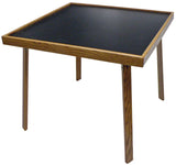 Kestell 35" Folding Domino Table - Oak