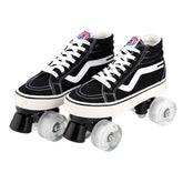 Quad Skating Double Row Roller Skates 2