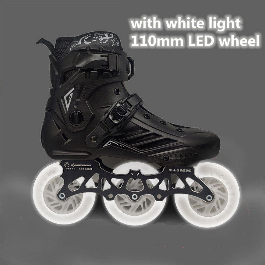 LED Roller Skate Shoes - 3 Wheels Inline