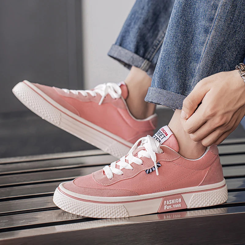 Unisex Canvas Sneakers Wear-Resistant Shoes