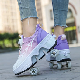 Deform Double Row Roller Skate Shoes 1