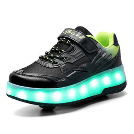 LED Roller Skates - Detachable Sneakers