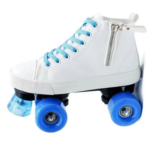 Leather Roller Skates Shoes for Men Women 4