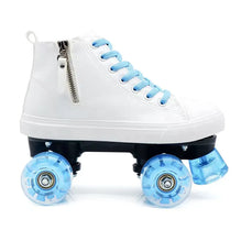 Leather Roller Skates Shoes for Men Women