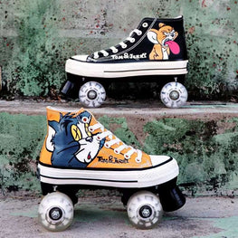 Canvas Roller Skates 1