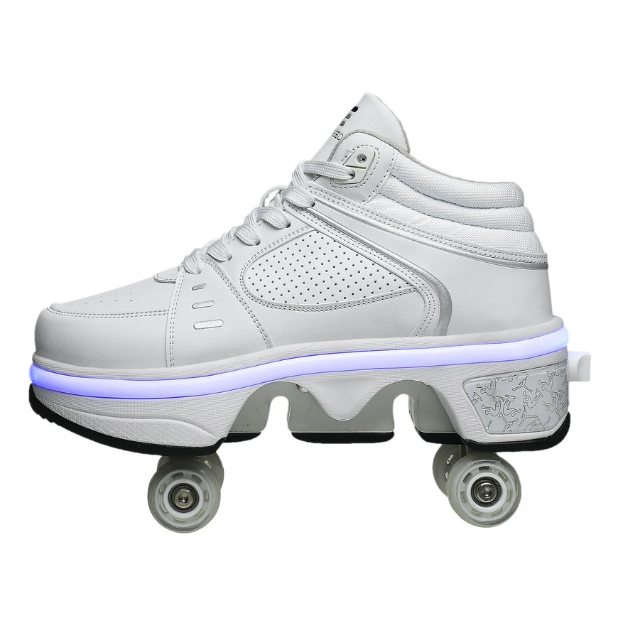 Dual Purpose Roller Skating Deformation Shoes 8