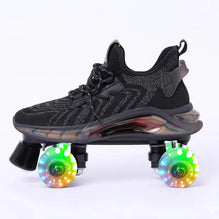 Mesh Knitted LED Roller Skates