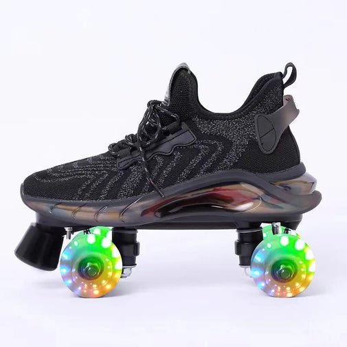 Mesh Knitted LED Roller Skates 1