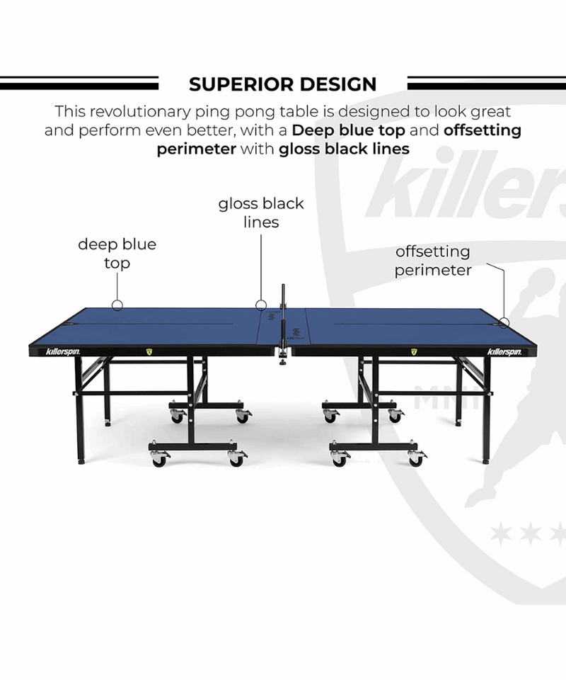 Killerspin MyT 415 Max - DeepBlu Table Tennis Table