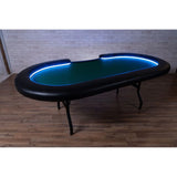 BBO Poker Tables Aces Pro Alpha LED Poker Table 6