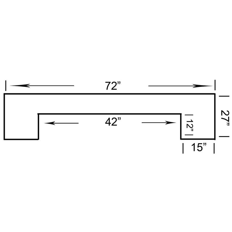 RAM Game Room 72" Bar