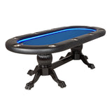 BBO Poker Tables Elite Alpha LED Oval Poker Table 6