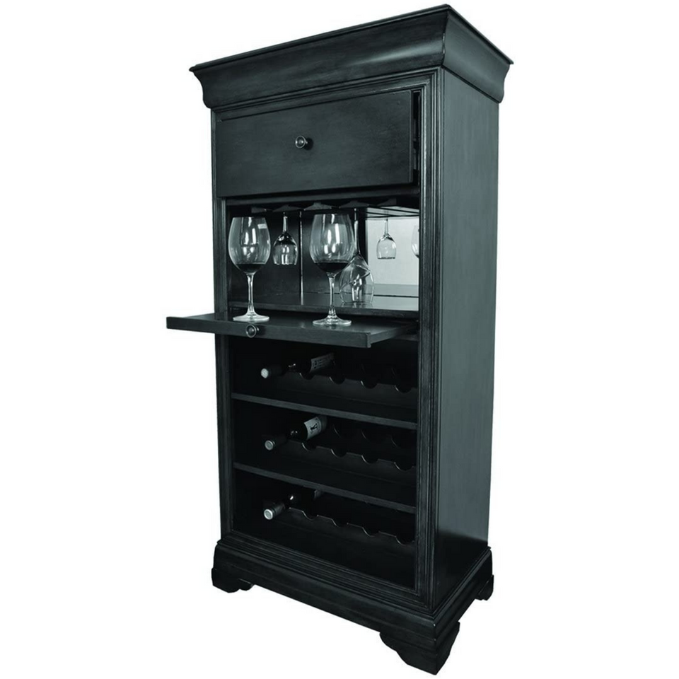 RAM Game Room Bar Cabinet W/ Wine Rack