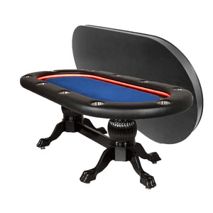 BBO Poker Tables Elite Alpha LED Oval Poker Table 10